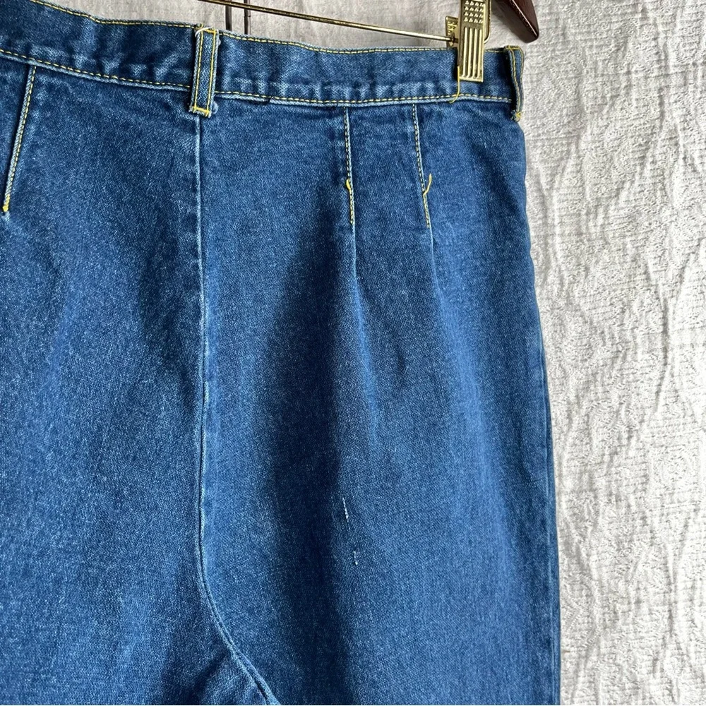Vintage A.J. Brandon Womens Juniors 13 14 High Waisted 90s Mom Pants Denim Jeans